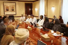 IMF staff team led by Abdullah AlHassan meets with Omani government officials and Central Bank representatives during the 2025 Article IV consultation mission in Muscat, Oman.