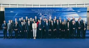 Group photograph of ministers, delegates, and officials attending the ESA Council Meeting at Ministerial Level (CM25) in Bremen, Germany, November 2025.